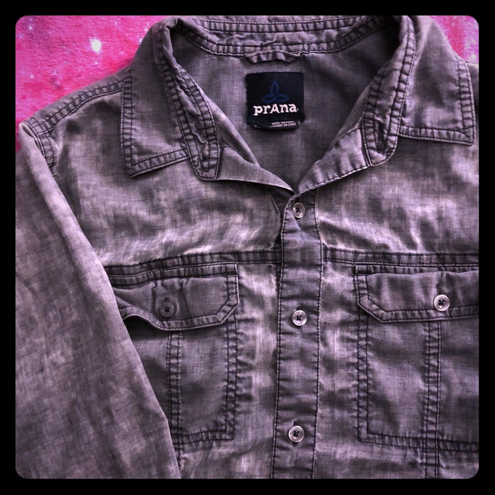 Beautifully Distressed Prana Long Sleeve